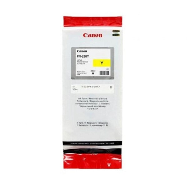 CANON PFI-320Y YELLOW INK FOR TM RANGE - 300ML