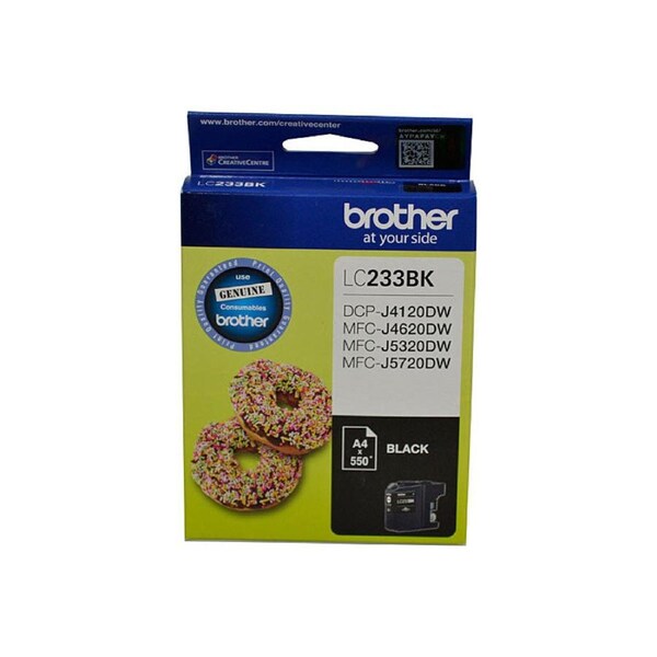 BROTHER LC233 Black Ink Cartridge