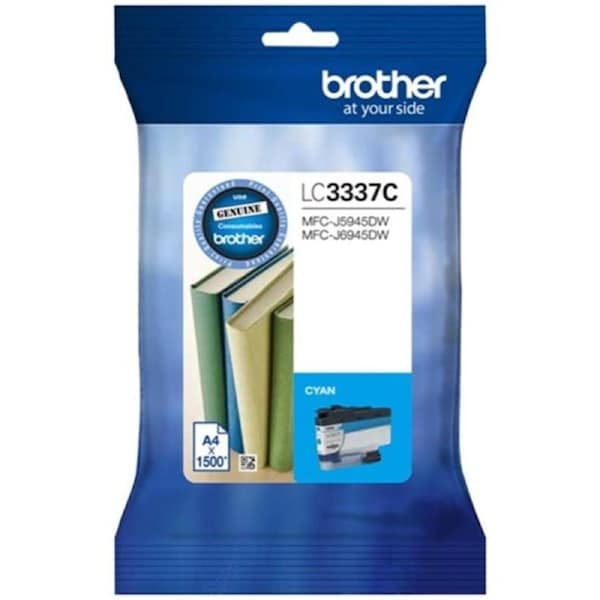 BROTHER LC3337 Cyan Ink Cartridge