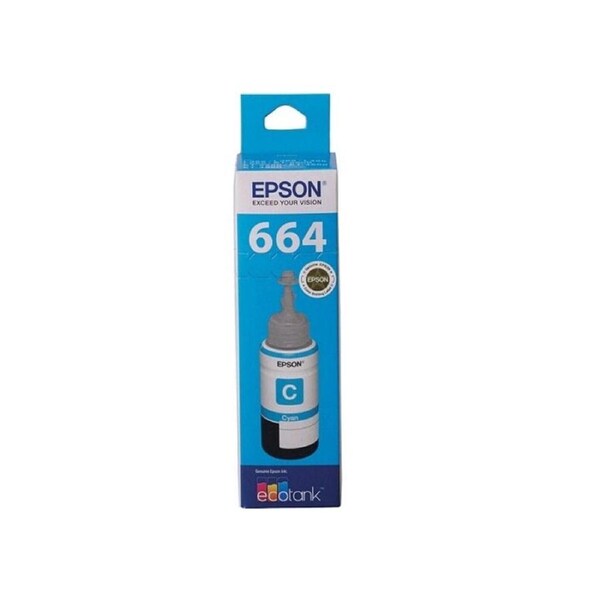 EPSON T664 Cyan EcoTank Bottle