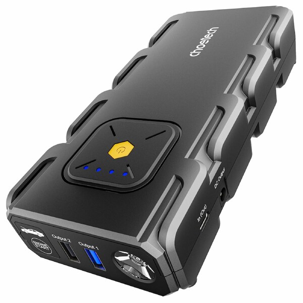 CHOETECH TC0009 16000mAh Portable Car Jump Starter with Emergency Light