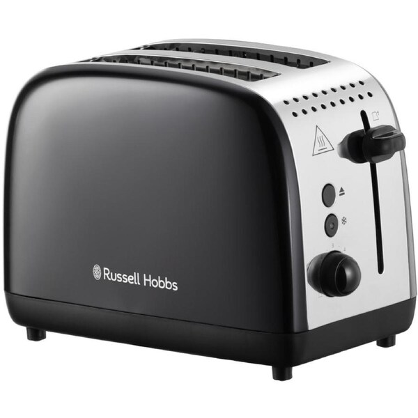 Russell Hobbs Colours Plus 2 Slice Toaster - Black