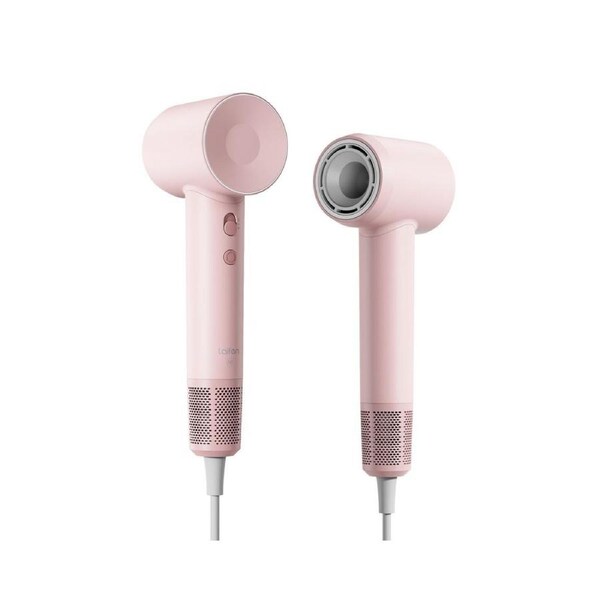 Laifen SE High Speed Hair Dryer Matte Pink with 2 Styling Nozzles