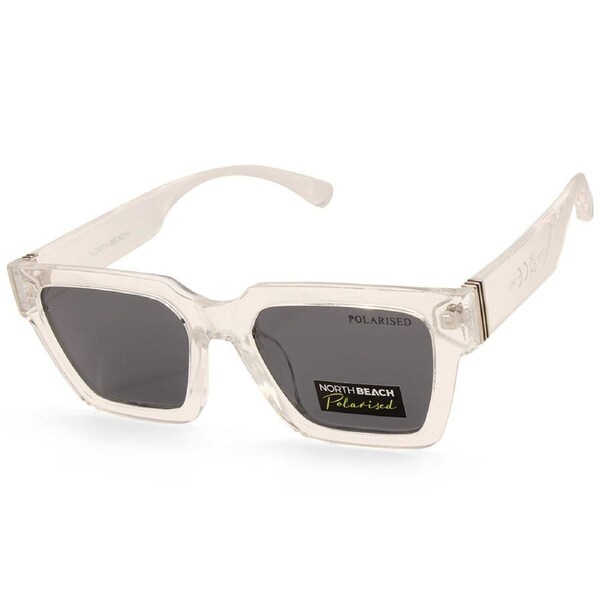 North Beach Carmen Crystal Grey/Grey Polarised Women's Fashion Sunglasses