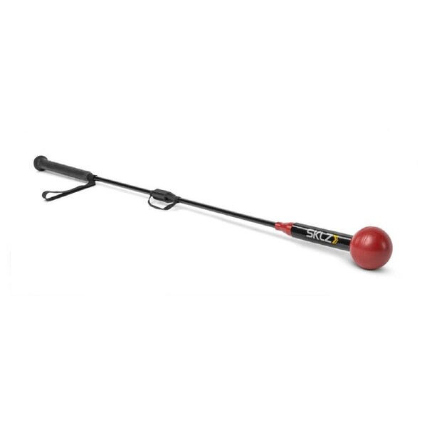 Sklz Collapsable Two-Piece Cricket Bat Trainer 52-inch Black/Red