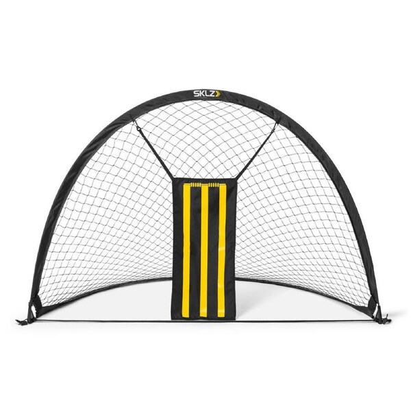 Sklz Pop-Up Cricket Training Net with Practice Stumps 6ft Black/Yellow
