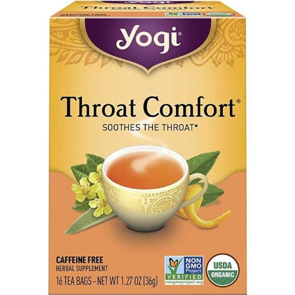 Yogi Tea Herbal Tea Bags Throat Comfort 16pk