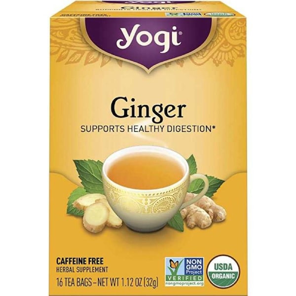 Yogi Tea Herbal Tea Bags Ginger 16pk