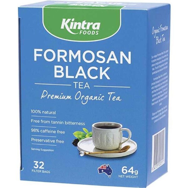 Kintra Foods Formosan Black Tea Tea Bags 32pk