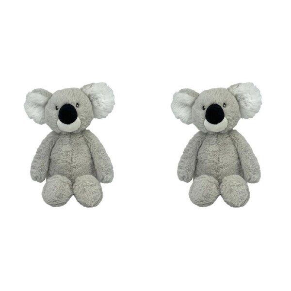 2PK Momoko Baby Koala Animal Stuffed Doll Kids/Children Soft Plush Toy 23cm Grey