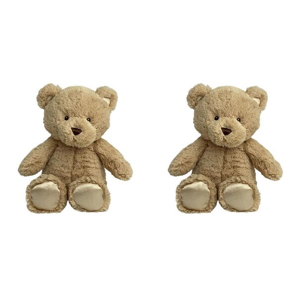 2PK Momoko Teddy Bear Stuffed Animal Kids Soft Doll Plush Toy 23cm Brown
