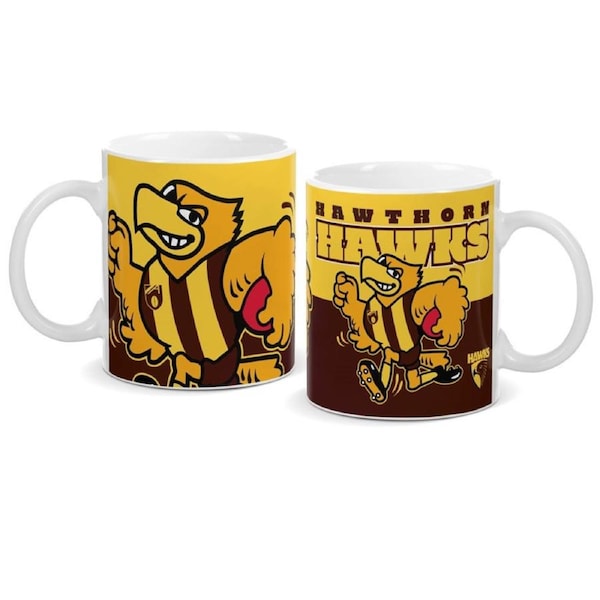Hawthorn Hawks AFL Team Ceramic Massive 20oz Coffee Mug Cup