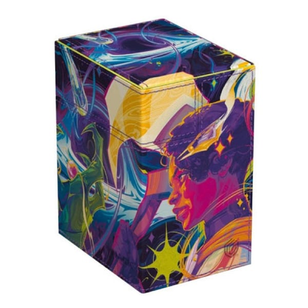 Ultimate Guard Flip'n'Tray 133+ XenoSkin Deck Box - Magic MTG Edge of Eternities - Haliya and Tezzeret