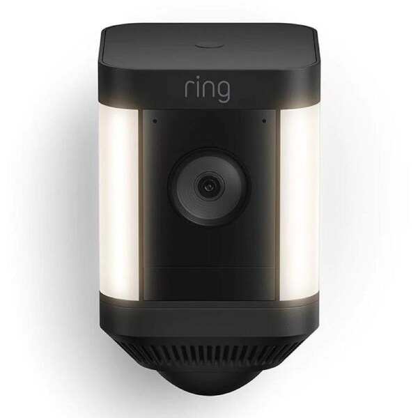 Ring Spotlight Cam Plus Battery HD Security Camera - Black Black