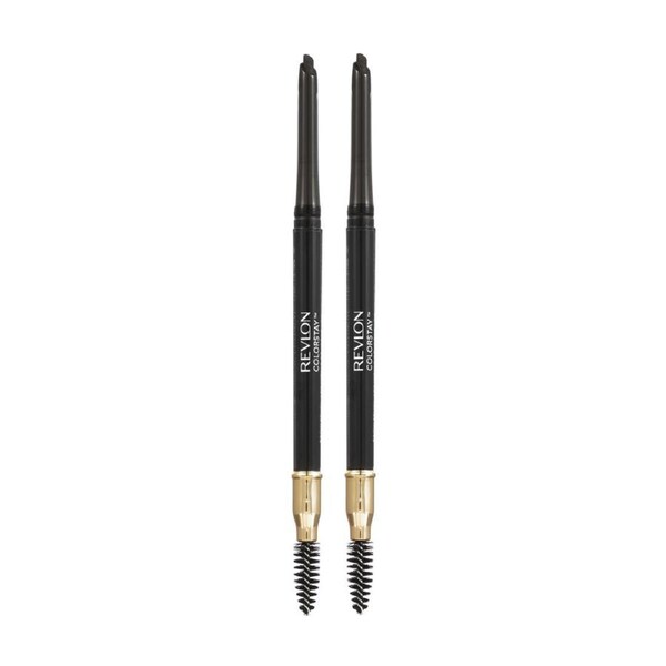 2 x Revlon ColorStay Brow Pencil 0.35g - 220 Dark Brown