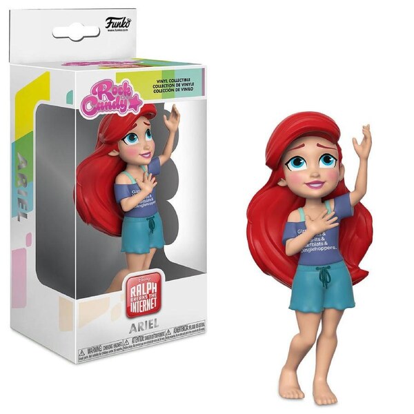 Funko Rock Candy Ralph Breaks The Internet Ariel Vinyl Collectible