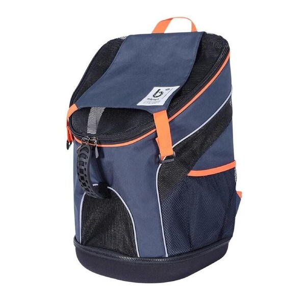 Ibiyaya Ultralight Travel Pet Backpack/Carrier For Cats/Dogs Navy Blue