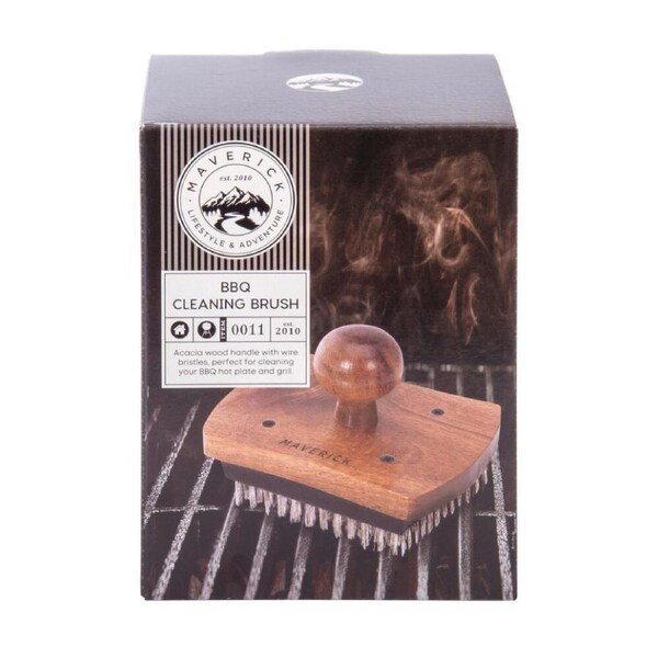 Maverick BBQ Cleaning Brush Natural - 13 x 10 x 9cm