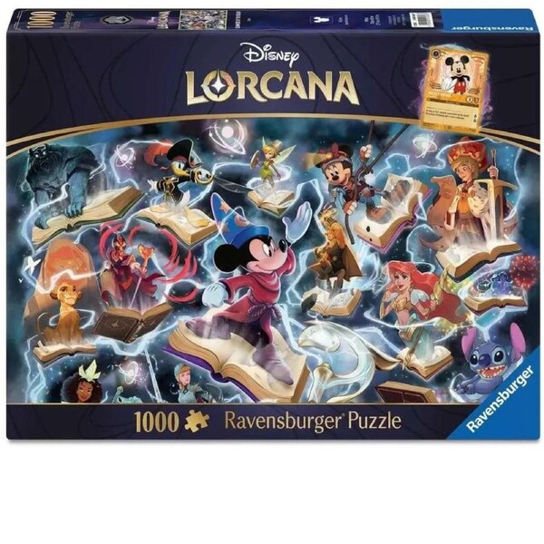 Ravensburger Puzzle 1000pc - Lorcana Glimmers of the Realm: Steel