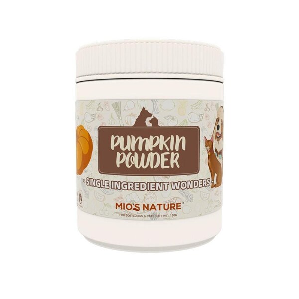Mio's Nature Pumpkin Nutritional Supplement Powder for Pet Cats/Dogs 180g