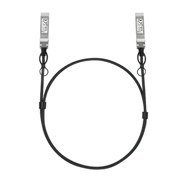 TP-Link SM6220-1M Omada 1 Meter 25G SFP28 Direct Attach Cable, Up to 1 m Distance, Support data rate of 25Gbps and 10Gbps, Compatible with 25G SFP28