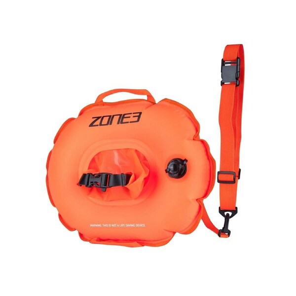 ZONE3 On the Go Swim Buoy Recycled- Orange - Orange Size One Size Fits All