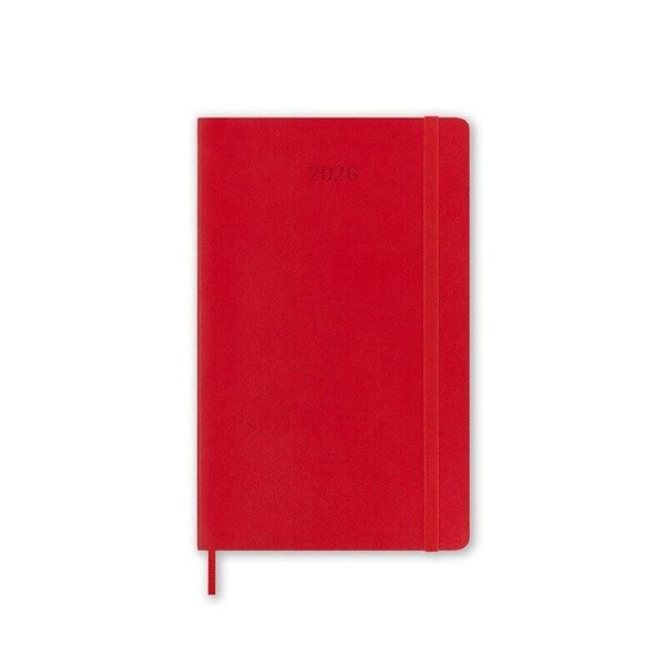 2026 Diary Moleskine Large Daily Soft Cover Scarlet Red M-DSF212DC3Y26
