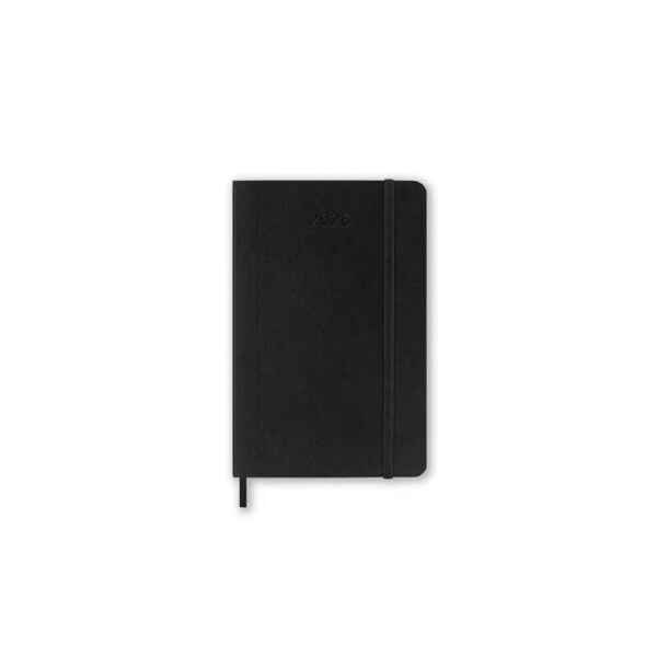 2026 Diary Moleskine Pocket Weekly Horizontal Soft Cover Black M-DSB12WH2Y26