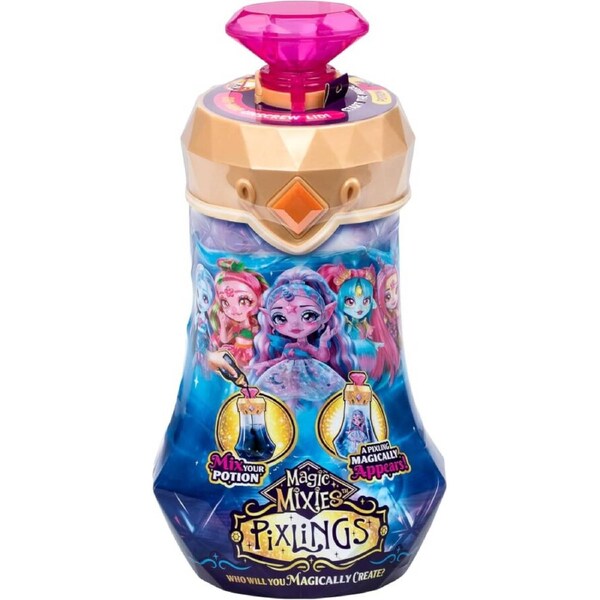 Magic Mixies Pixlings Doll Orange - Amber The Dragon Pixling