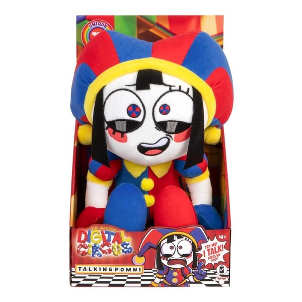 The Amazing Digital Circus Pomni Sound Effects Plush