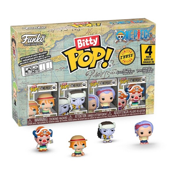One Piece Nami Bitty 4 Pack Funko POP! Vinyl