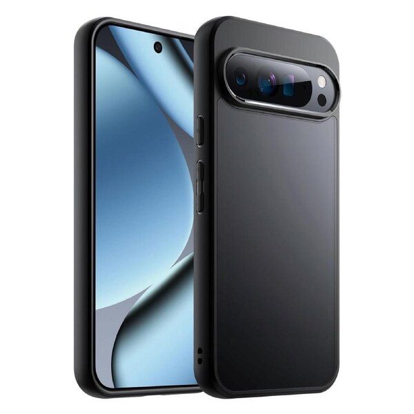 Google Pixel 10 Pro Ultra Slim Black Premium TPU Gel Back Case by MEZON – Shock Absorption (Pixel 10 Pro, Gel Black)