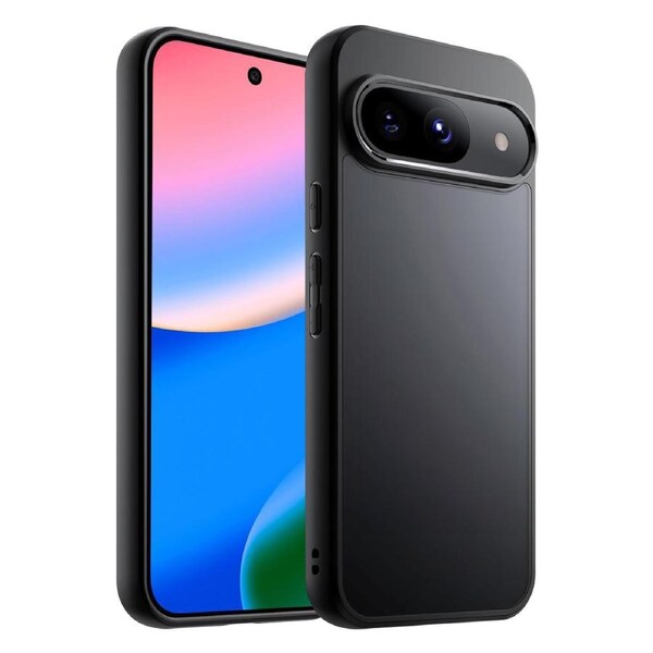 Google Pixel 10 Ultra Slim Black Premium TPU Gel Back Case by MEZON – Shock Absorption (Pixel 10, Gel Black)