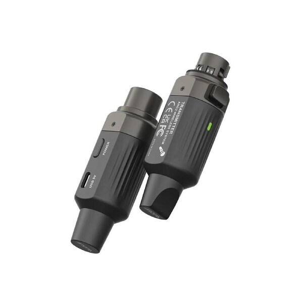 Aroma Wireless XLR Microphone System Rechargeable Multi-Frequency ARC2