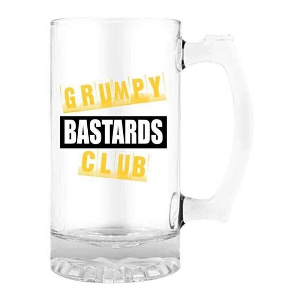 Landmark Beer Stein Grumpy Bastards Club Drinking Glass