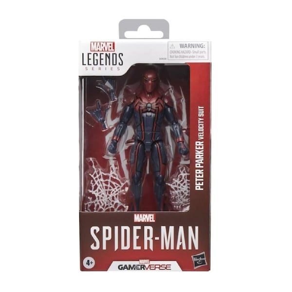 Marvel Legends Series Gamerverse Spider-Man Velocity Suit Peter Parker Action Figure