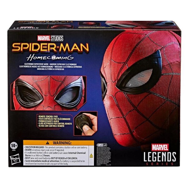 Marvel Legends Series: Spider-Man Homecoming Spider-Man Electronic Expressive Mask