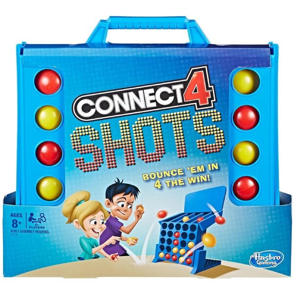 Hasbro Connect 4 Shots Fast Paced Interactive Board Game 8Y+