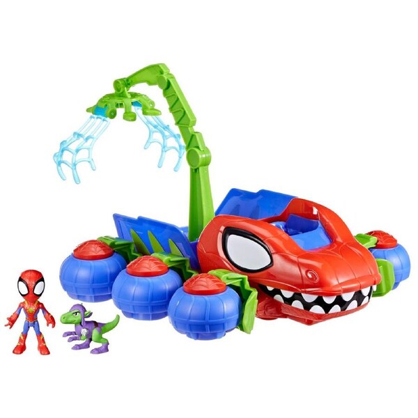 Hasbro Marvel Spidey and Friends Dinowebs Crawler Action Figure 3Y+