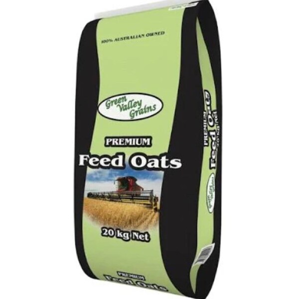 Green Valley Oats Cracked Animal Feed Supplement 20kg