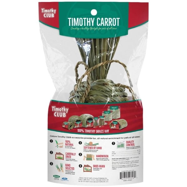 Oxbow Timothy Club Carrot