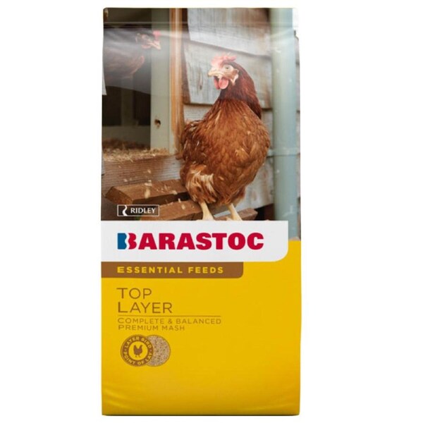 Barastoc Top Layer Mash Complete Feed For Laying Hens 20kg