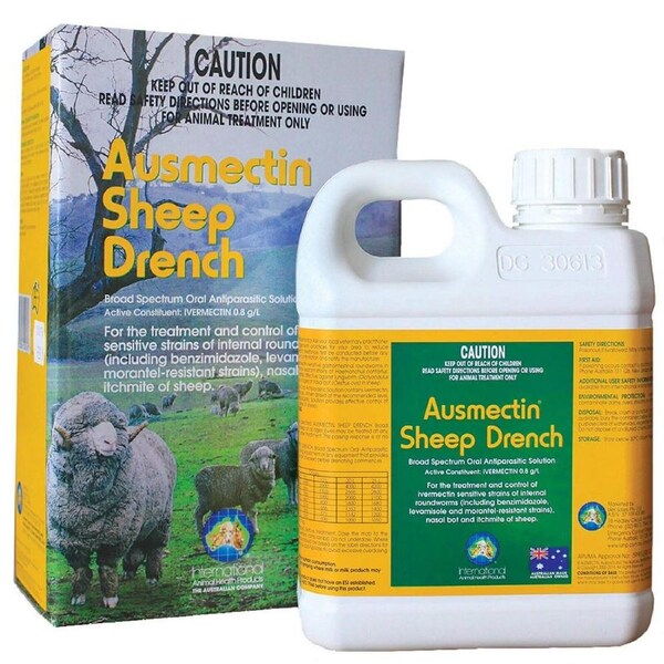 International Animal Health Ausmectin Sheep Drench Oral Solution 1L