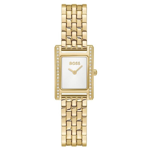BOSS by Hugo Boss Gold Steel White Dial Women's Watch - 1502815