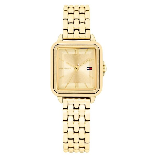 Tommy Hilfiger Gold Steel Champagne Dial Women's Watch - 1782832