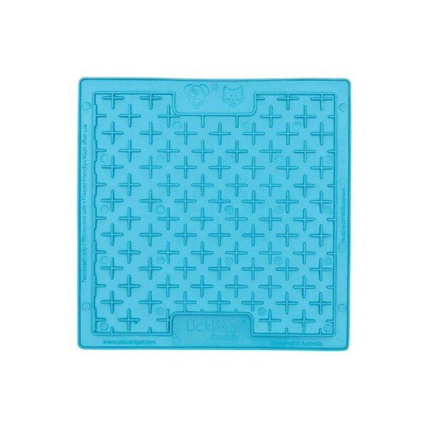 Lickimat 20cm Classic Buddy Cat Food Server Turquoise