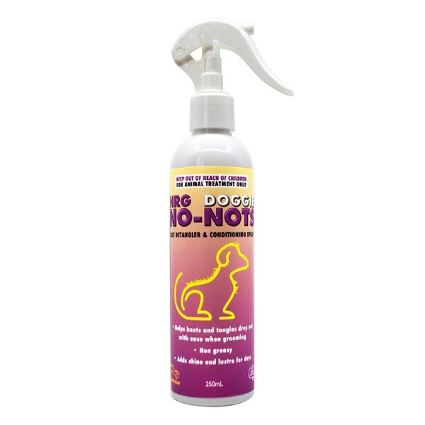 Nrg Doggie No Nots Detangler & Conditioning Spray For Dogs 250ml