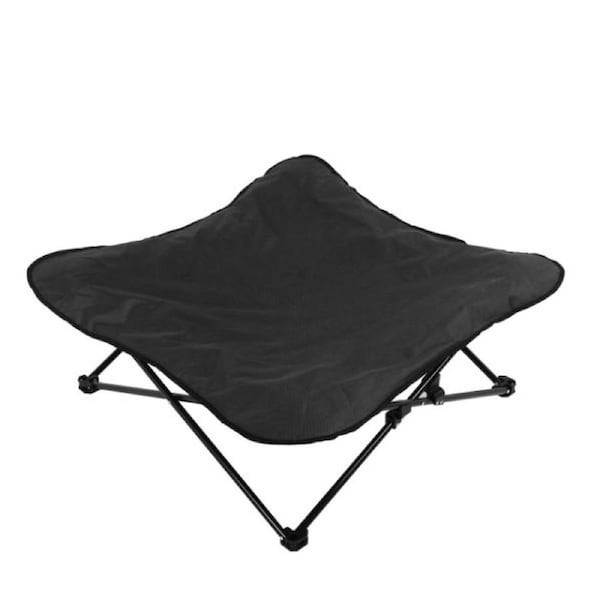 Portable and Foldable Outdoor Pet Chair (Black) - 90x90x25cm