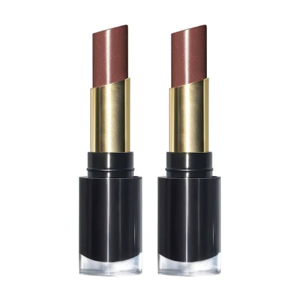 2 x Revlon Super Lustrous Glass Shine Lipstick 3.1g - 008 Rum Raisin