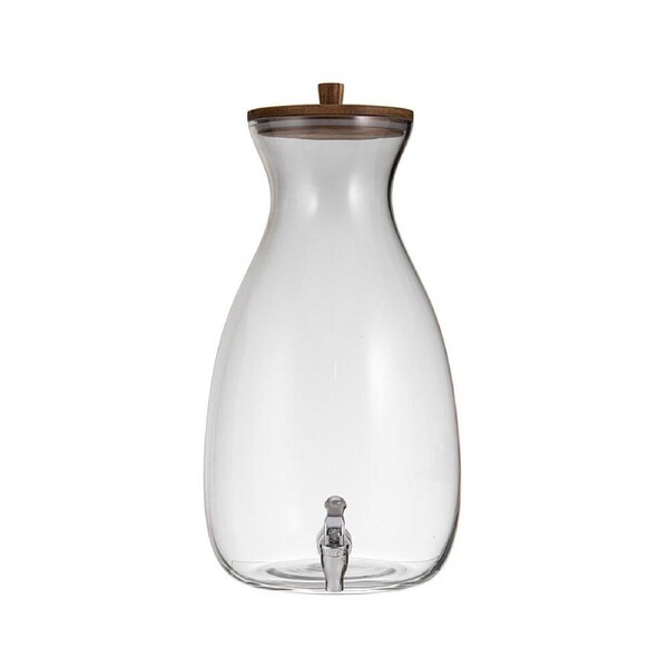 Ladelle Gather Tapered Drink Beverage Dispenser 10L Water Container Clear
